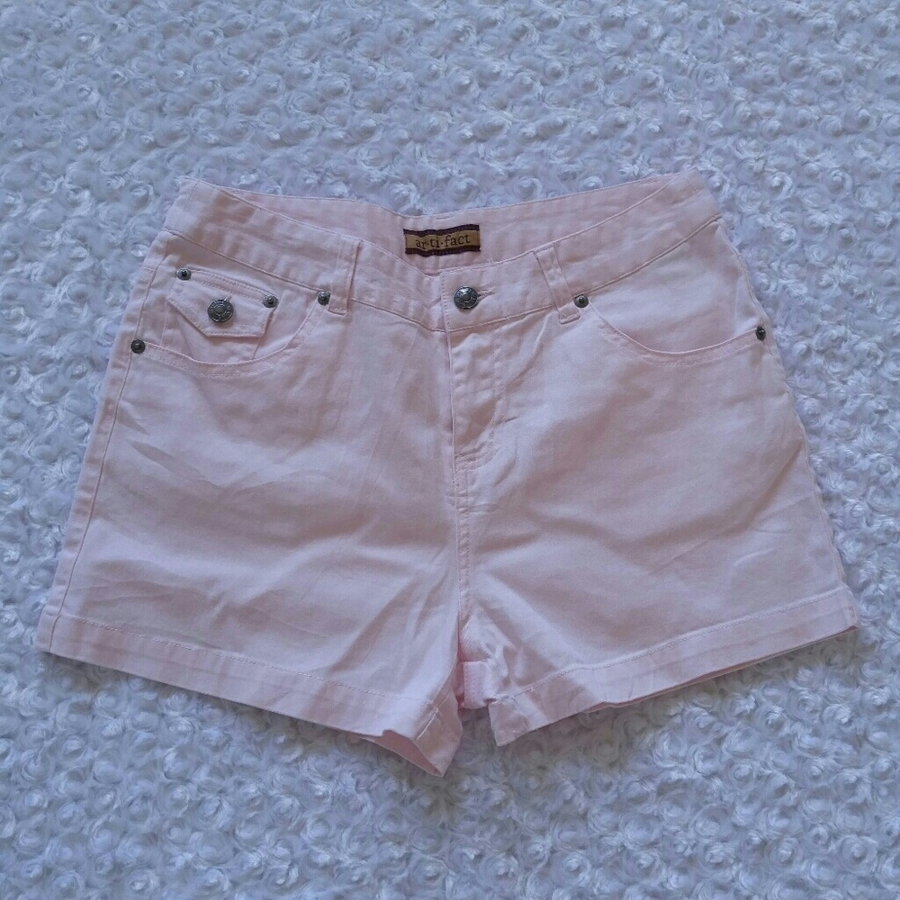 Artifact Pink Casual Shorts